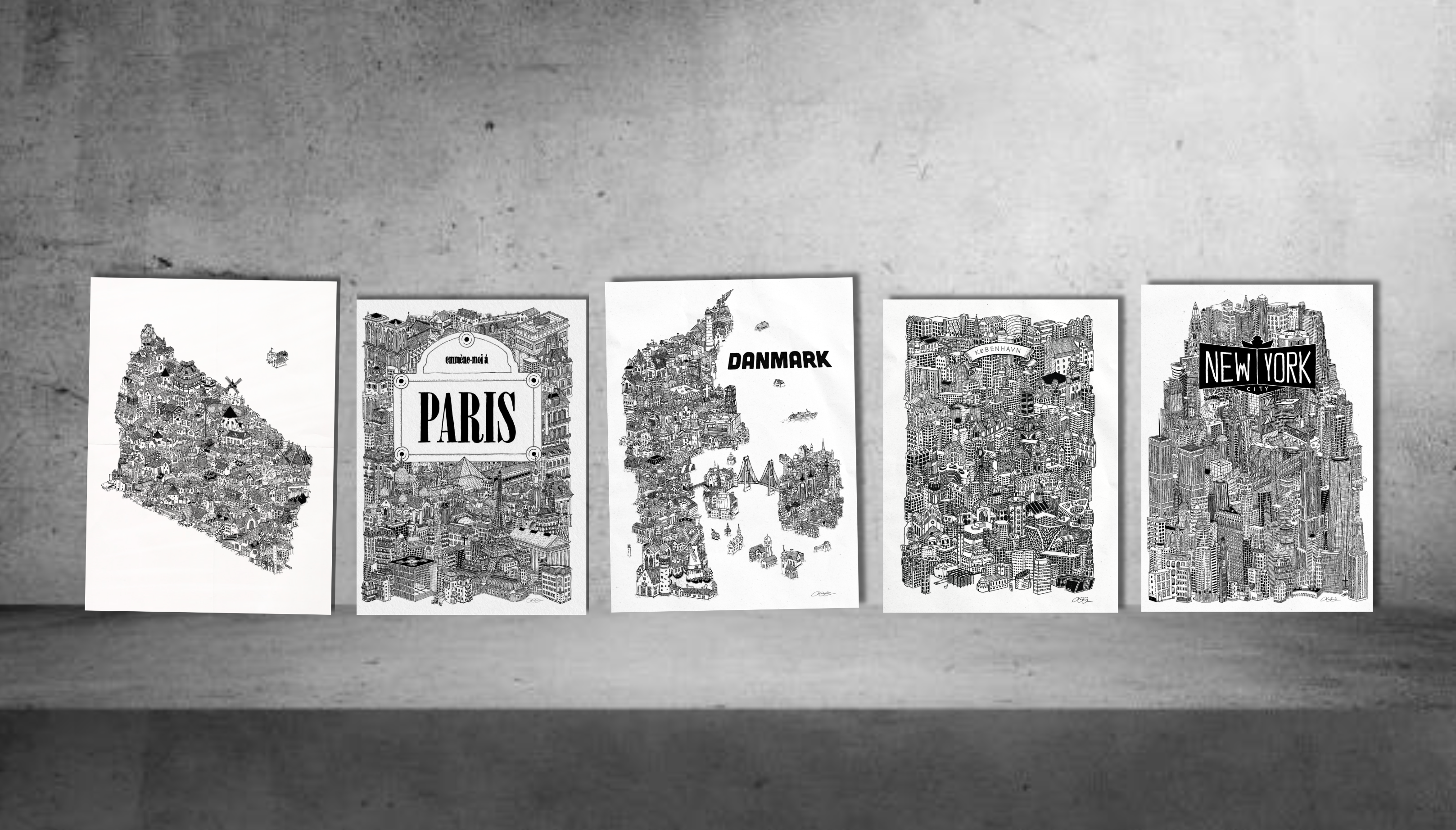 "I See Cities"-kollektionen