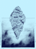 ADHD-isbjerget (blå)